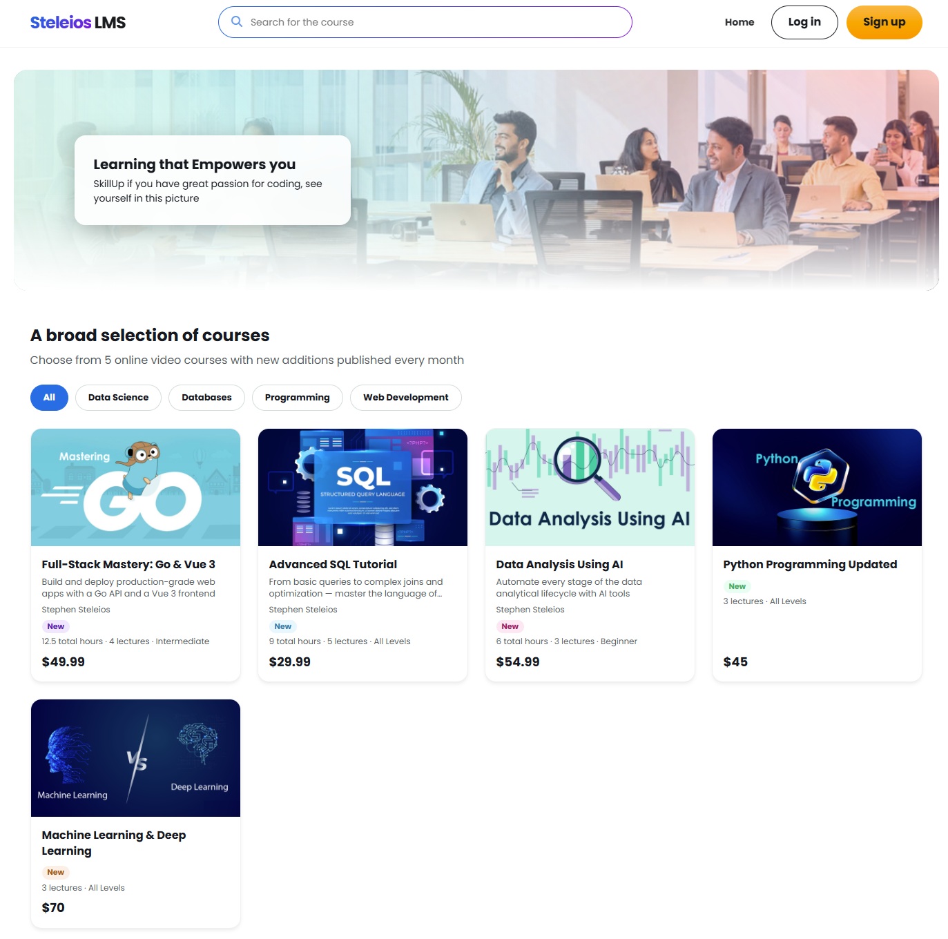 Course marketplace